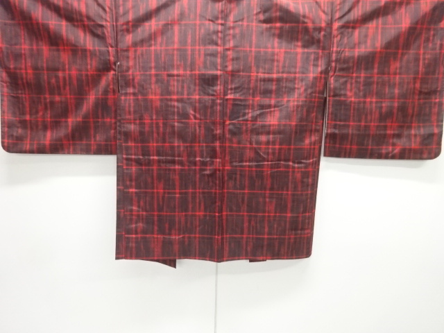 JAPANESE HAORI / TSUMUGI / WOVEN GRID